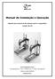 Manual de Instalação e Operação