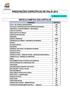 PRESCRIÇÕES ESPECÍFICAS DE RALIS 2014