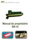 MANUAL DO PROPRIETÁRIO SR-15 e suas Versões