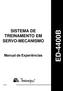 SISTEMA DE TREINAMENTO EM SERVO-MECANISMO. Manual de Experiências ED-4400B