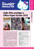 Hello Kitty prestigia a Office Paper Escolar 2012