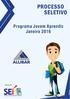 PROCESSO SELETIVO PARA JOVENS APRENDIZES GRUPO ALUBAR 2016