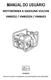 MANUAL DO USUÁRIO MOTOBOMBA A GASOLINA VULCAN VMB552 / VMB552H / VMB653 ATENÇÃO ANTES DE UTILIZAR O EQUIPAMENTO LEIA ATENTAMENTE ESTAS INSTRUÇÕES.