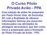 O Curso Piloto Privado Avião - PPA