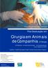 Cirurgia em Animais de Companhia - 2ª Edição. Pós-Graduação em. Programa de Formação Avançada