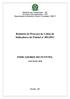Relatório do Processo de Coleta de Indicadores do Funttel n 001/2011