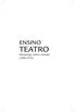 ENSINO TEATRO. Dramaturgia, leitura e inovação (1838-1919)