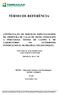 TERMO DE REFERÊNCIA. SAIN Setor de Áreas Isoladas Norte Centro Esportivo de Brasília BRASÍLIA / RA-I - DF. Brasília NOVEMBRO / 2013