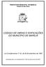 CÓDIGO DE OBRAS E EDIFICAÇÕES DO MUNICÍPIO DE MARÍLIA