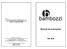 bambozzi Manual de Instruções TN5 B/56 +55 (16) 33833818 S.A.B. (Serviço de Atendimento Bambozzi) 0800 773.3818 sab@bambozzi.com.