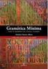 Gramatica Minima Para O Dominio Da Lingua Padrao [Português] [Capa comum]