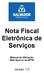 Nota Fiscal Eletrônica de Serviços Manual de Utilização Web Service da NFTS