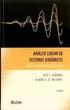 Sistemas Dinâmicos Discretos Lineares notas de aula Análise Linear. Isabel S. Labouriau