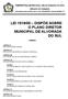 LEI 1519/08 DISPÕE SOBRE O PLANO DIRETOR MUNICIPAL DE ALVORADA DO SUL