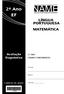 2º Ano EF LÍNGUA PORTUGUESA MATEMÁTICA <AADDAAADDAAADDAABCCBBACCBADAADAADDAADDAA> Avaliação Diagnóstica. Caderno do aluno 2º ANO.