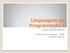 Linguagem de Programação I