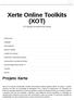 Xerte Online Toolkits (XOT)