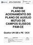 PAPAM PLANO DE ACIONAMENTO DO PLANO DE AUXÍLIO MÚTUO DE CAMPOS ELÍSEOS PAM-CE