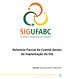 Relatório Parcial do Comitê Gestor de Implantação do SIG. Período: Novembro/2014 a Maio/2015 COMITÊ GESTOR DE IMPLANTAÇÃO DO SIG-UFABC