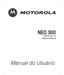 NEO 300. Telefone sem Fio Digital da Motorola. Manual do Usuário