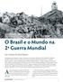 O Brasil e o Mundo na 2ª Guerra Mundial