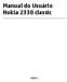 Manual do Usuário Nokia 2330 classic