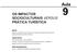 META Explicar a importância da análise dos impactos socioculturais advindos do desenvolvimento da prática turística.
