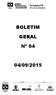 BOLETIM GERAL Nº 04 04/09/2015