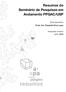 Resumos do Seminário de Pesquisas em Andamento PPGAC/USP