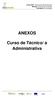 Curso EFA: Técnicos/as Administrativas Modulo: Ficheiros de Armazém Formador: Rui Carvalho ANEXOS. Curso de Técnico/ a Administrativa