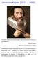 Johannes Kepler (1571 1630)