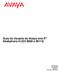 Guia do Usuário do Avaya one-x Deskphone H.323 9608 e 9611G