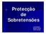 Protecção de Sobretensões. Luis Cabete Nelson Vieira Pedro Sousa