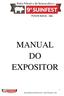 MANUAL DO EXPOSITOR FEIRA MINEIRA DE SUINOCULTURA PONTE NOVA/MG - 2016