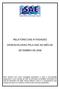 RELATÓRIO DAS ATIVIDADES DESENVOLVIDAS PELA SAE NO MÊS DE SETEMBRO DE 2008