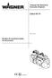 Tradução das Manual de Instruções Originais. Cobra 40-10. Edição 10/2013. Bombas de membrana dupla de alta pressão B_04234