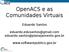 OpenACS e as Comunidades Virtuais