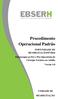 Procedimento Operacional Padrão POP/UNIDADE DE REABILITAÇÃO/07/2016 Fisioterapia no Pré e Pós-Operatório de Cirurgia Torácica no Adulto Versão 1.