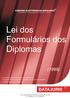 Lei dos Formulários dos Diplomas