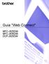 Guia Web Connect MFC-J825DW MFC-J835DW DCP-J925DW. Versão 0 POR