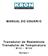 MANUAL DO USUÁRIO. Transdutor de Resistência Transdutor de Temperatura W151 / W152. Revisão I