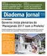 Diadema Jornal. Governo inicia plenárias do Planejando 2017 com o Prefeito