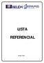 LISTA REFERENCIAL BELÉM / PARÁ
