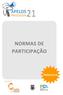 NORMAS DE PARTICIPAÇÃO FREGUESIA