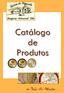 Catálogo de Produtos. de Trás-Os-Montes...