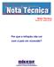 Nota Técnica Número 154 - Janeiro de 2016. Por que a inflação não cai com o país em recessão?