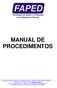 MANUAL DE PROCEDIMENTOS