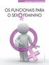 OS FUNCIONAIS PARA O SEX OFEMININO