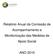 Relatório Anual da Comissão de Acompanhamento e Monitorização das Medidas de Apoio Social