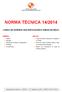 NORMA TÉCNICA 14/2014